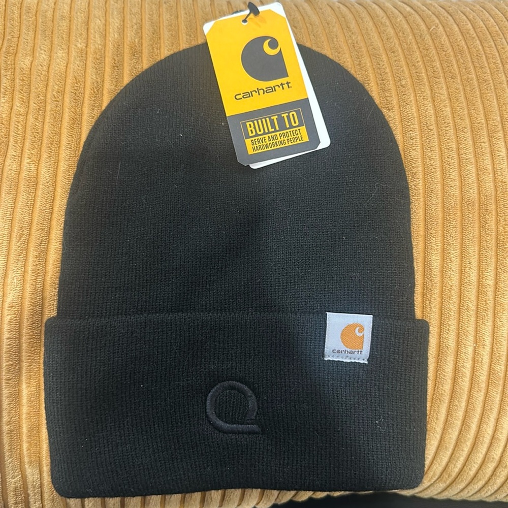 NWT carhartt knit beanie black